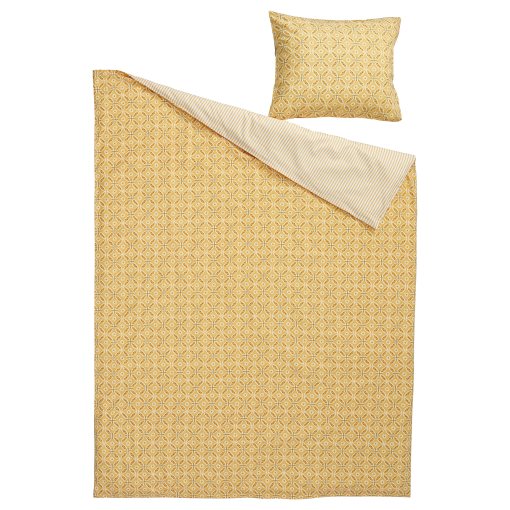 HAMNSENAP, duvet cover and pillowcase, 150x200/50x60 cm, 606.140.96