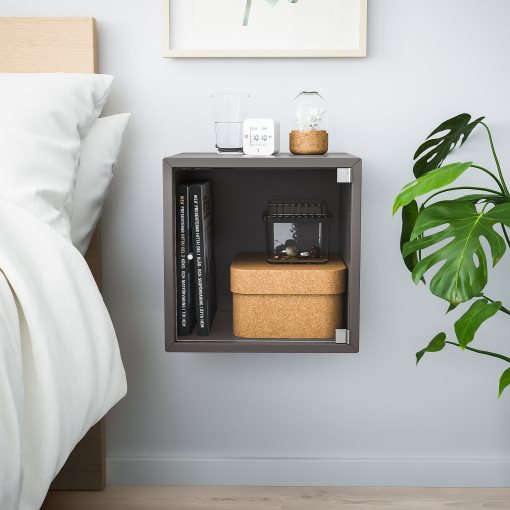 EKET, wall cabinet with glass door, 693.363.59