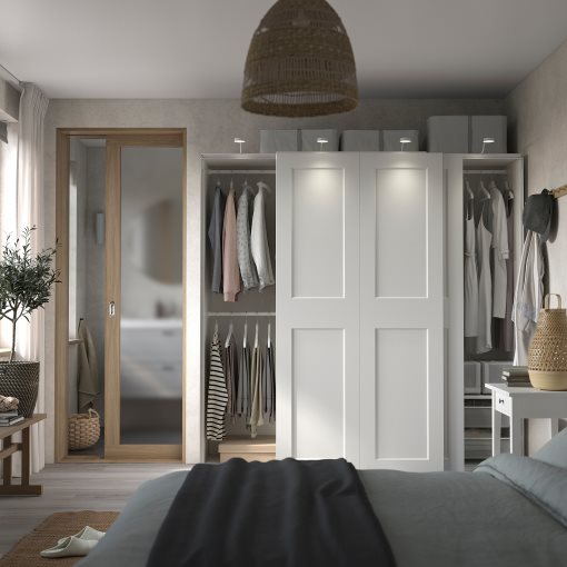 PAX/GRIMO, wardrobe combination, 200x66x201 cm, 695.028.48