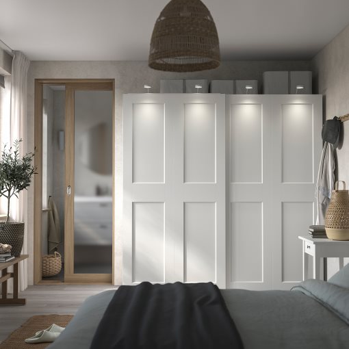 PAX/GRIMO, wardrobe combination, 200x66x201 cm, 695.028.48