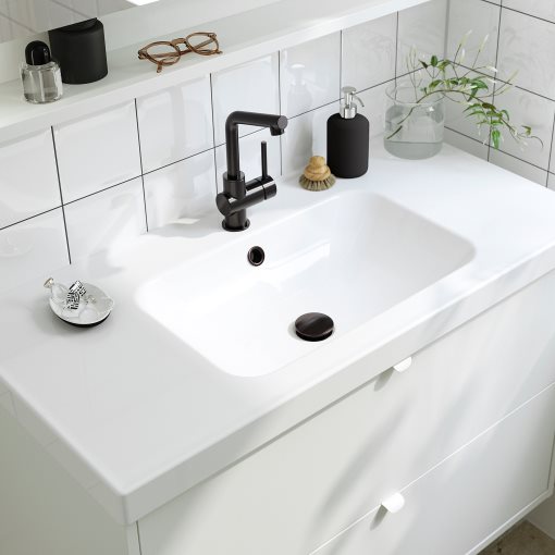 ANGSJON/ORRSJON, wash-stand with drawers/wash-basin/tap, 102x49x69 cm, 695.213.28
