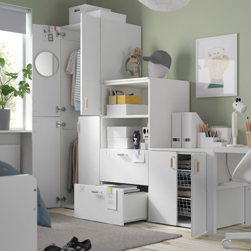 SMASTAD/PLATSA, storage combination, 180x57x181 cm, 695.464.80