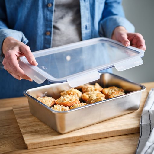 IKEA 365+, food container with lid/large rectangular, 3 l, 695.631.15