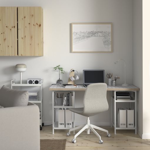 LAGKAPTEN/SPAND, desk, 140x60 cm, 695.638.46