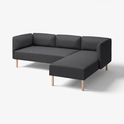LILLEHEM, 3-seat modular sofa with chaise longue, 695.682.93