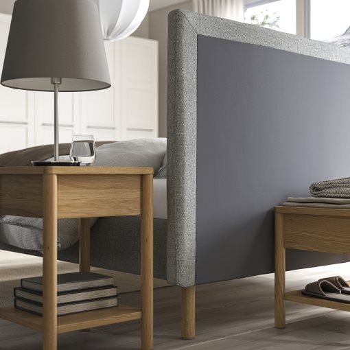 TÄRNKULLEN, upholstered bed frame, 140x200 cm, 695.692.02