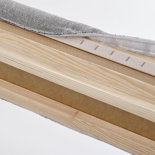 TÄRNKULLEN, upholstered bed frame, 140x200 cm, 695.692.02