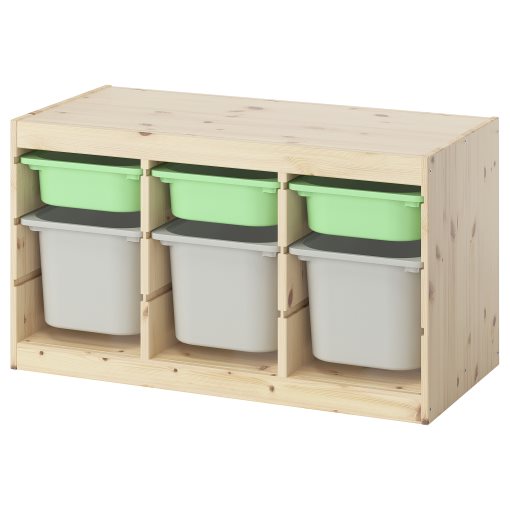 TROFAST, storage combination with boxes, 93x44x52 cm, 695.749.39