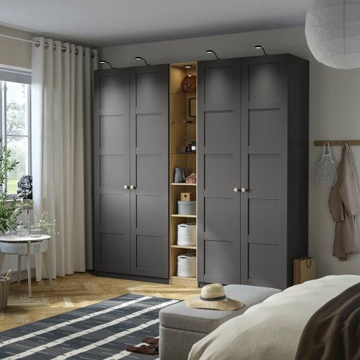 PAX/BERGSBO, wardrobe combination, 235x60x236 cm, 696.074.02