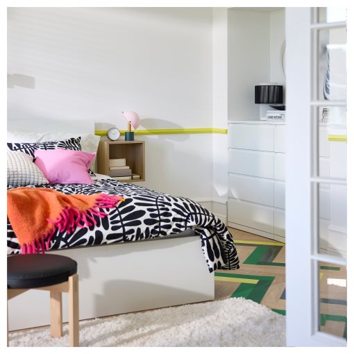 VOLLERSLEV, χαλί ψηλό πέλος, 133x195 cm, 704.925.70