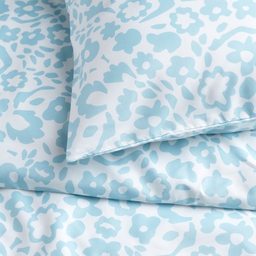 CYMBALBLOMMA, duvet cover and 2 pillowcases, 240x220/50x60 cm, 705.469.45