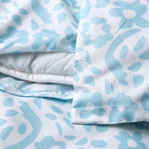 CYMBALBLOMMA, duvet cover and 2 pillowcases, 240x220/50x60 cm, 705.469.45