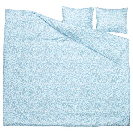 CYMBALBLOMMA, duvet cover and 2 pillowcases, 240x220/50x60 cm, 705.469.45