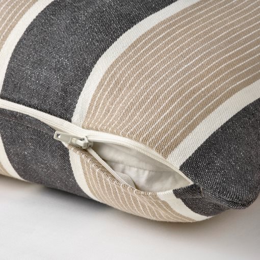 KORALLBUSKE, cushion cover/stripe pattern, 50x50 cm, 705.490.48