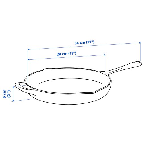 VARDAGEN, frying pan, 28 cm, 705.545.15