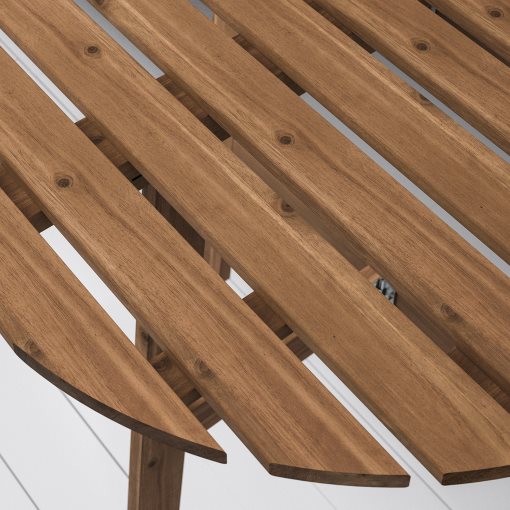 ASKHOLMEN, folding table for wall/outdoor, 70x44 cm, 705.574.96