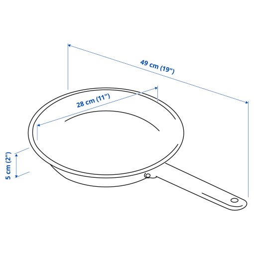 IKEA 365+, frying pan, 28 cm, 705.807.03