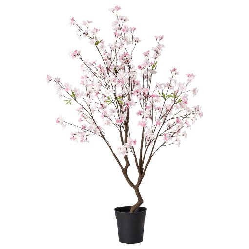 FEJKA, artificial potted plant in/outdoor/Cherry-blossoms, 19 cm, 705.932.39