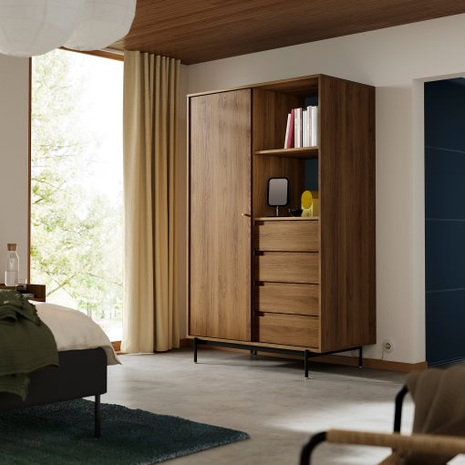 RÅDMANSÖ, wardrobe, 118x64x190 cm, 705.936.06