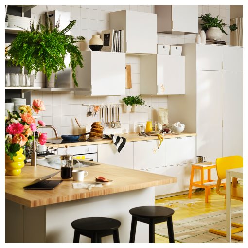 EKBACKEN, πάγκος κουζίνας, 186x2.8 cm, 706.090.42