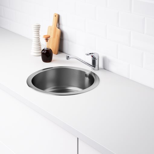 BOHOLMEN, inset sink 1 bowl, 45 cm, 791.574.94
