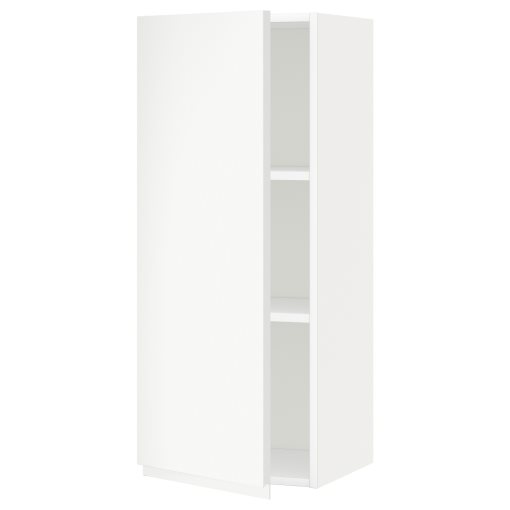 METOD, wall cabinet with shelves, 40x100 cm, 794.644.45