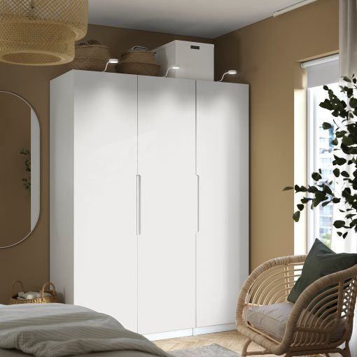 TONSTAD, door with hinges, 50x195 cm, 795.530.31