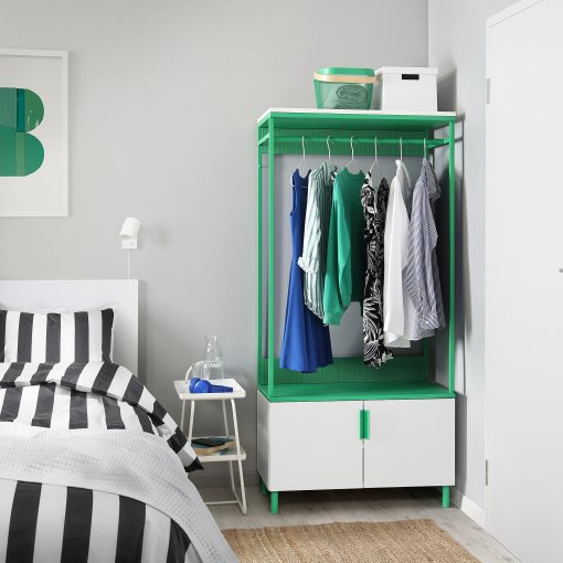 wardrobe with 2 doors, 80x42x173 cm, 795.927.11
