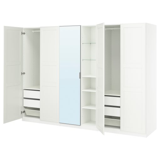 PAX/KAMMAR/TYSS, wardrobe combination, 285x60x201 cm, 796.074.49
