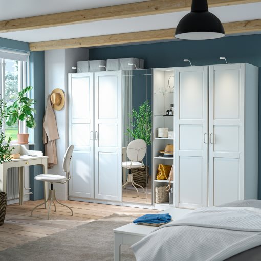 PAX/KAMMAR/TYSS, wardrobe combination, 285x60x201 cm, 796.074.49