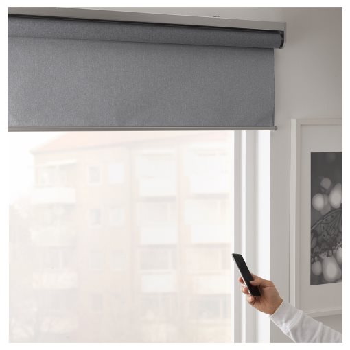 FYRTUR, block-out roller blind wireless/battery-operated, 804.081.99