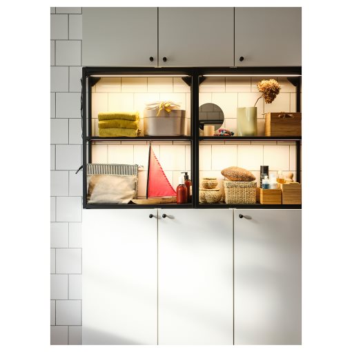 SILVERGLANS, bathroom lighting strip with built-in LED light source/dimmable, 60 cm, 804.396.76