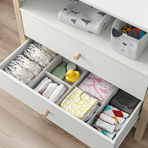 ALSKVARD, changing table/chest of drawers, 804.666.79