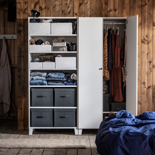 TJOG, κουτί αποθήκευσης με καπάκι, 35x56x30 cm, 804.776.68