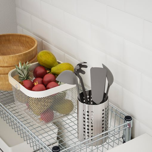 OMAR, ραφιέρα με 3 καλάθια, 92x36x94 cm, 804.830.75