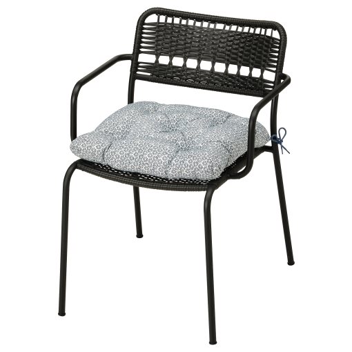 KLÖSAN, μαξιλάρι καρέκλας εξωτερικού χώρου, 44x44 cm, 805.041.05