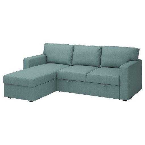 BARSLOV, 3-seat sofa-bed with chaise longue, 805.308.16