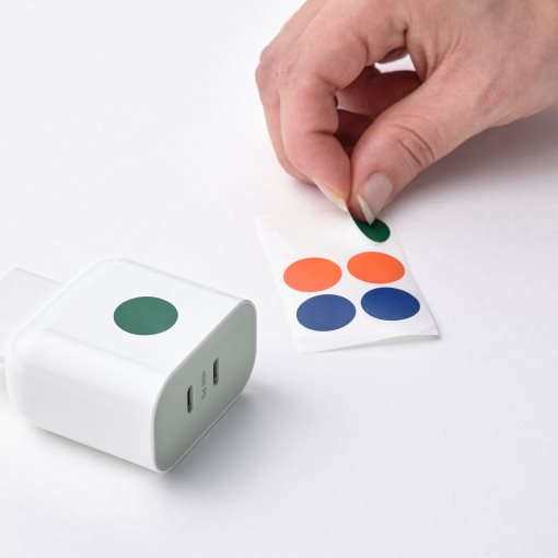 SJOSS, 45W 2-port USB charger/fast charging, 805.744.57