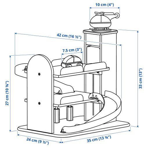 LILLABO, garage with car and helicopter, 805.893.50