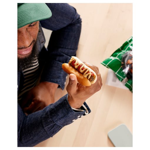 hot dog buns/frozen 16 pieces, 640 g, 805.895.24