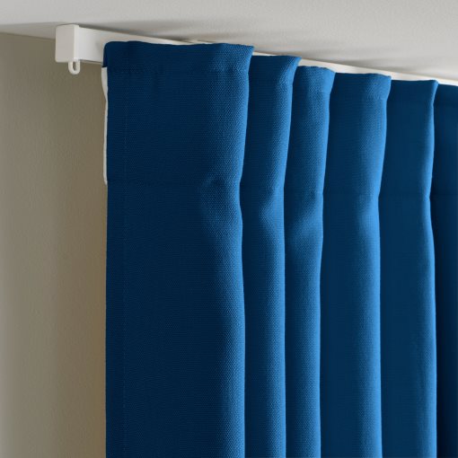 GINSTMOTT, curtains with heading tape/1 pair, 145x300 cm, 805.971.90