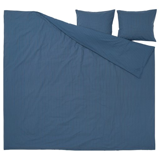 DOFTAKLEJA, duvet cover and 2 pillowcases, 240x220/50x60 cm, 806.005.88