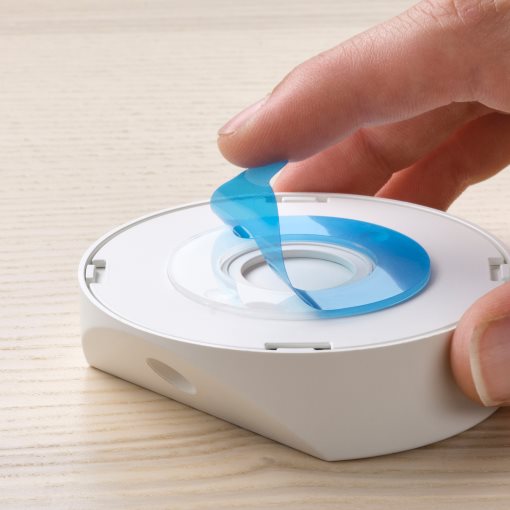 GÖMPYSSLING, lighting with built-in LED light source and sensor/battery-operated, 7 cm, 806.023.75