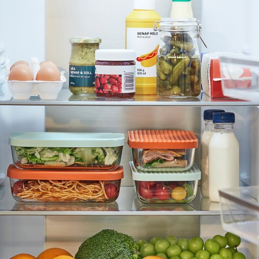 HAVSTOBIS, food container with lid, 700 ml, 806.030.30