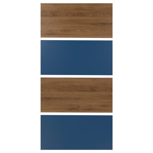 MEHAMN, 4 panels for sliding door frame, 100x201 cm, 806.057.60