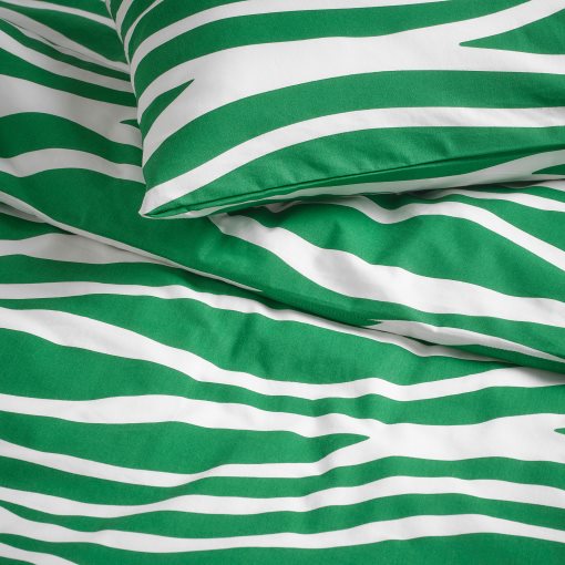 PORTLAKMÅLLA, duvet cover and 2 pillowcases, 240x220/50x60 cm, 806.057.98