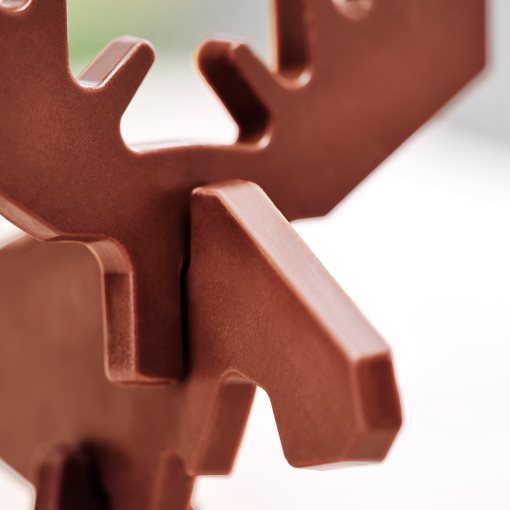 BELONING, milk chocolate moose self-assembly/RAC certified 90 g, 806.096.64