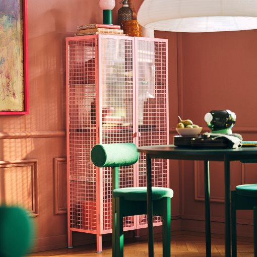 IKEA PS 2026, ντουλάπι βιτρίνα, 73x36x160 cm, 806.169.52