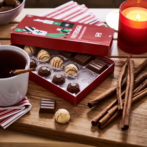 VINTERSAGA, gift box assorted pralines RAC, 161 g, 806.181.35