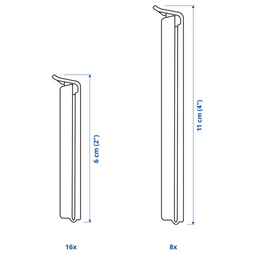 BEVARA, sealing clip, set of 24, 806.254.85